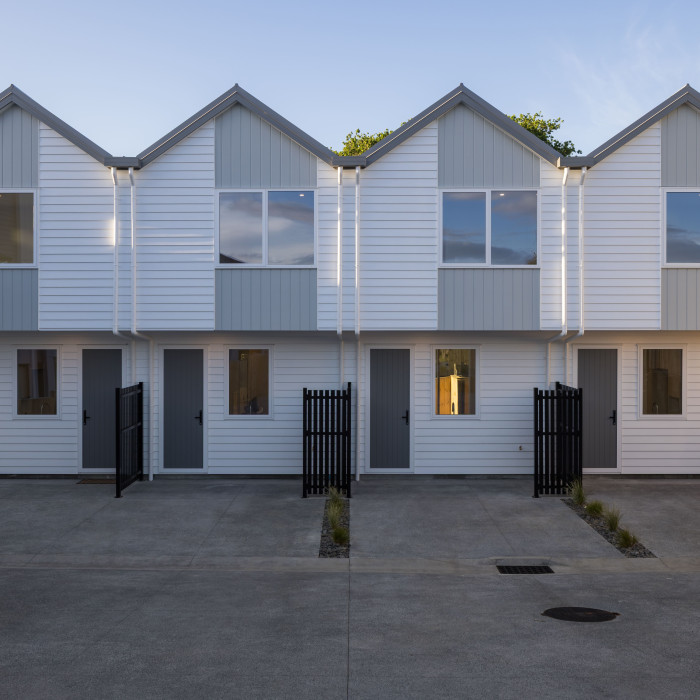 Glenfield Townhouses: A Smart, Well-Executed Four-Unit Build